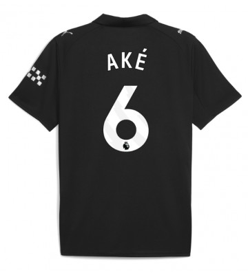 Manchester City Nathan Ake #6 Udebanetrøje 2025-26 Kortærmet